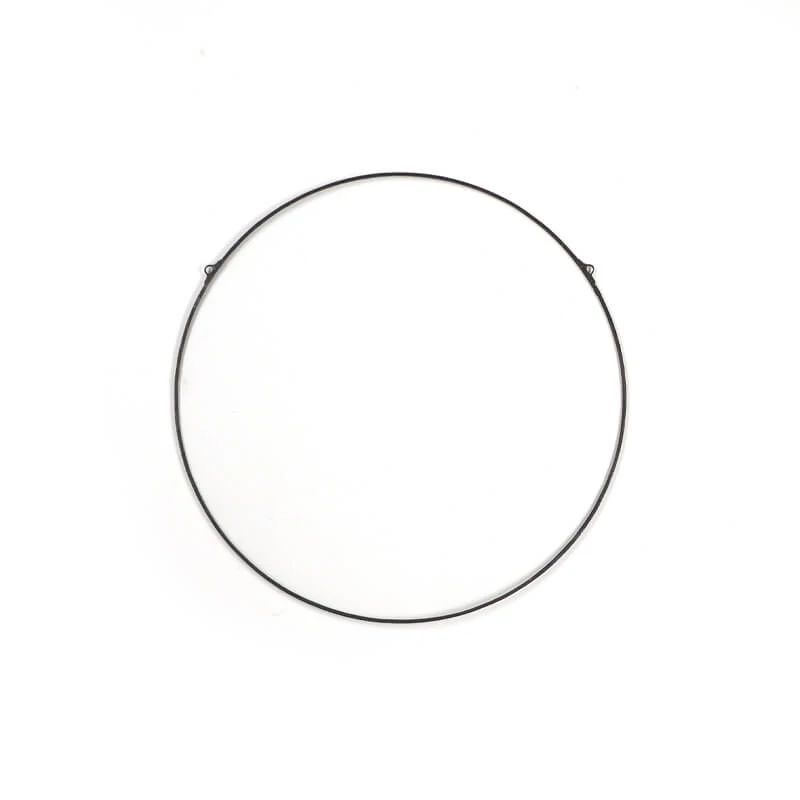Placă de sticlă  cu ramă  de plumb, rotundă - 20 cm