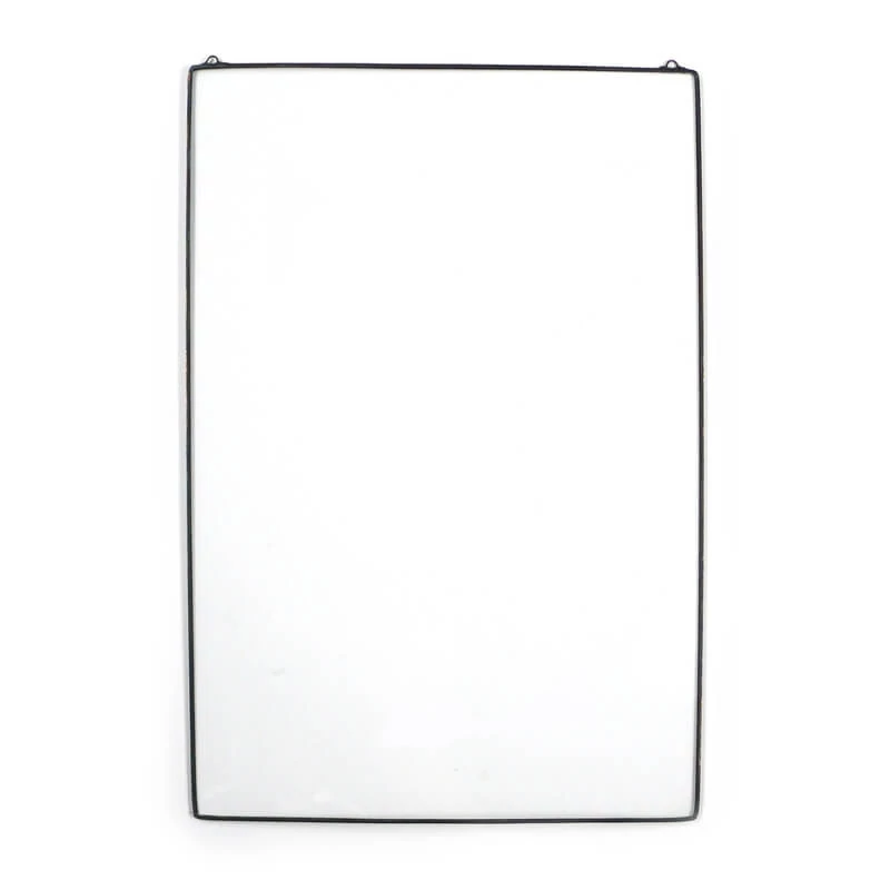 Placă de sticlă   cu ramă  de plumb, pătrată  - 20x30 cm