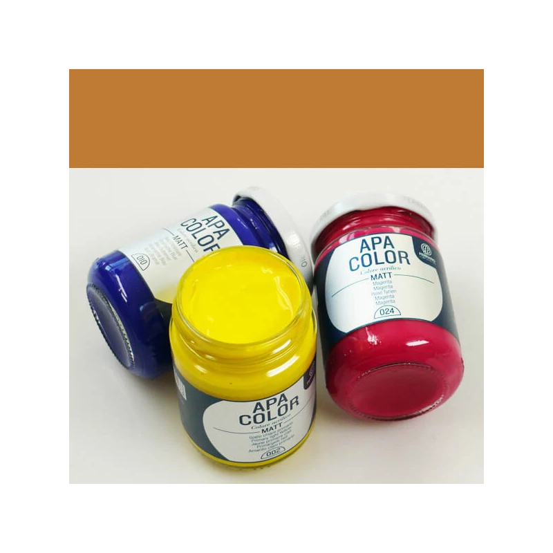 APA Color vopsea acrilică, 150 ml - 15, raw sienna