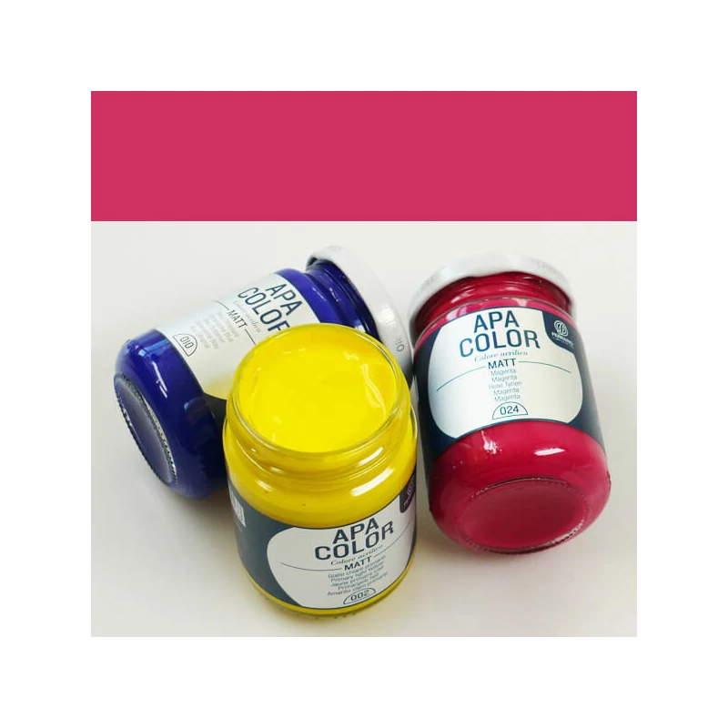 APA Color vopsea acrilică, 150 ml - 24, magenta