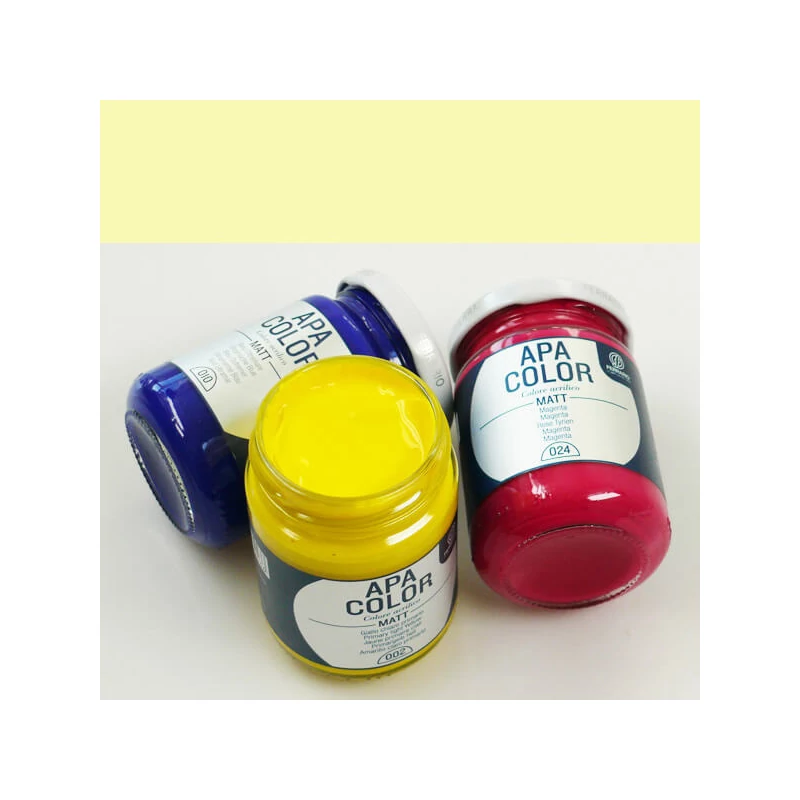 APA Color vopsea acrilică, 150 ml - 25, naples yellow light