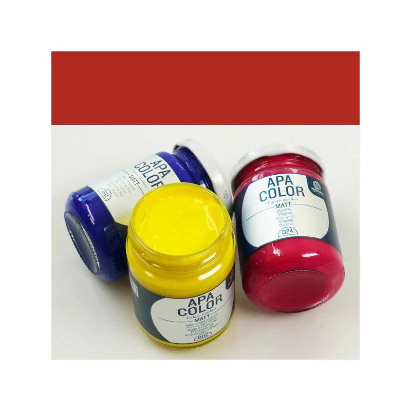 APA Color vopsea acrilică, 150 ml - 29, ruby