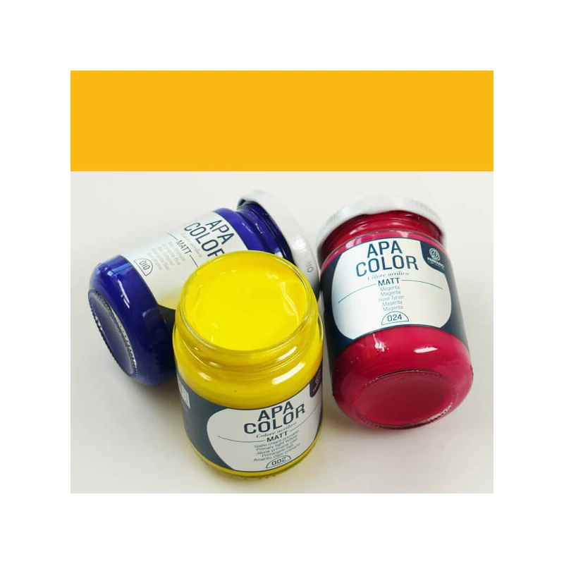 APA Color vopsea acrilică, 150 ml - 03, yellow deep