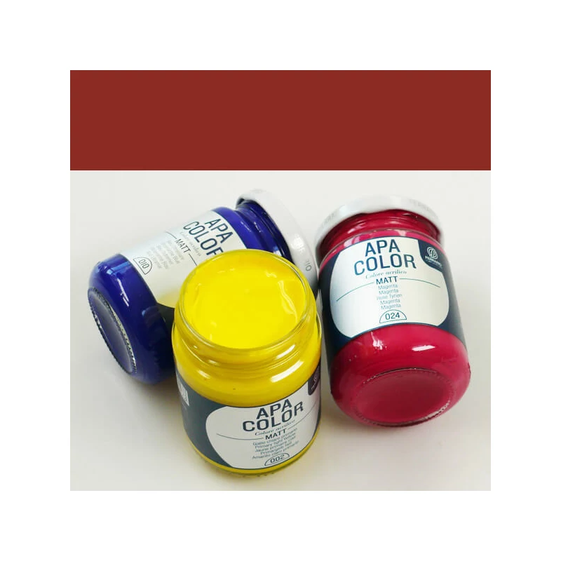 APA Color vopsea acrilică, 150 ml - 30, claret red