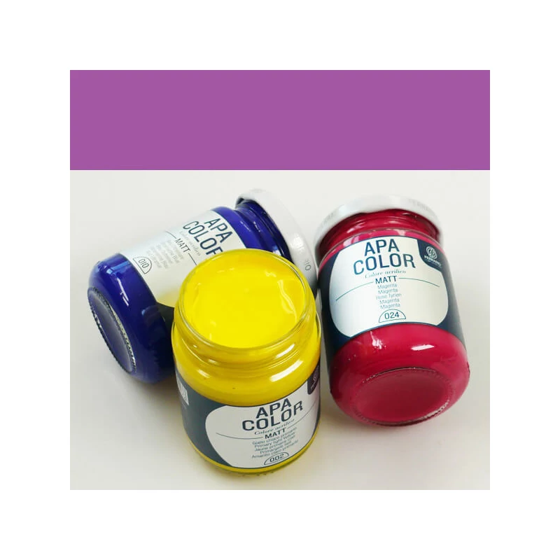 APA Color vopsea acrilică, 150 ml - 32, violet-red shade