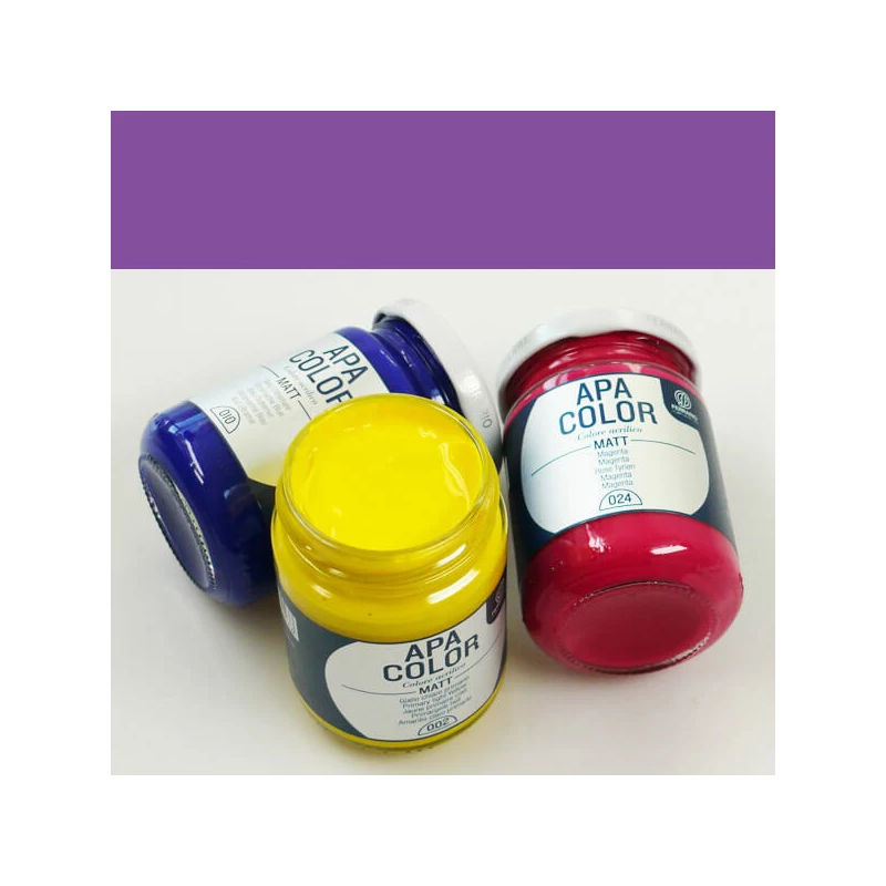APA Color vopsea acrilică, 150 ml - 33, light violet