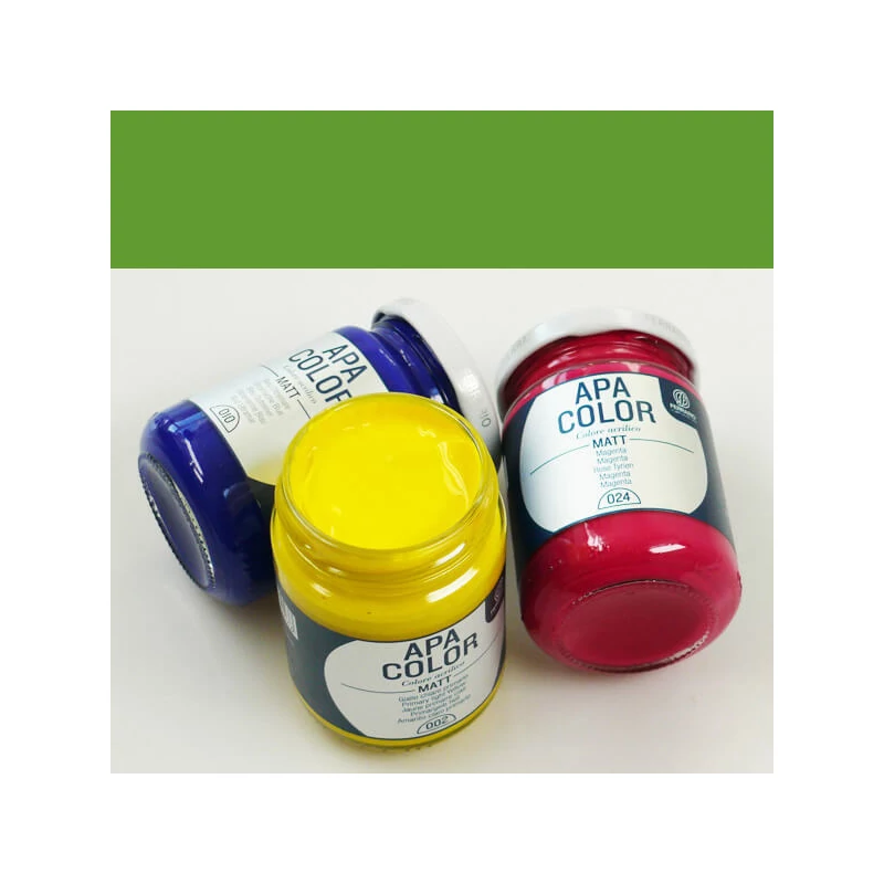 APA Color vopsea acrilică, 150 ml - 37, paolo veronese green