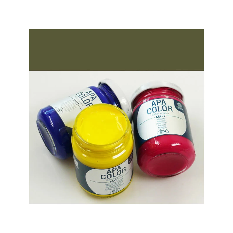 APA Color vopsea acrilică, 150 ml - 40, sap green