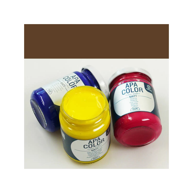 APA Color vopsea acrilică, 150 ml - 43, raw umber