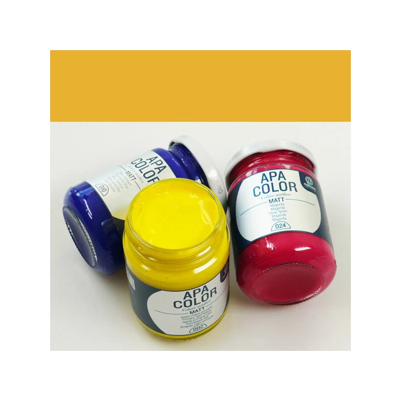 APA Color vopsea acrilică, 150 ml - 50, rich gold