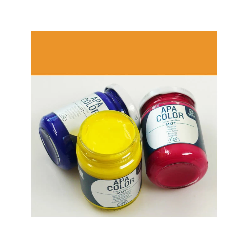 APA Color vopsea acrilică, 150 ml - 51, ducat gold