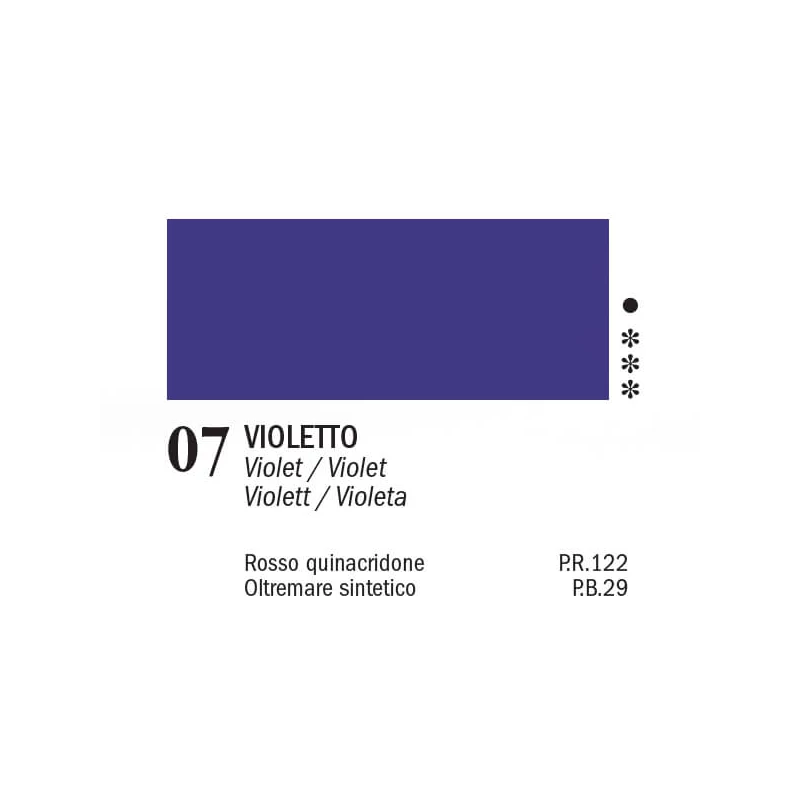 APA Color vopsea acrilică, 150 ml - 07, violet