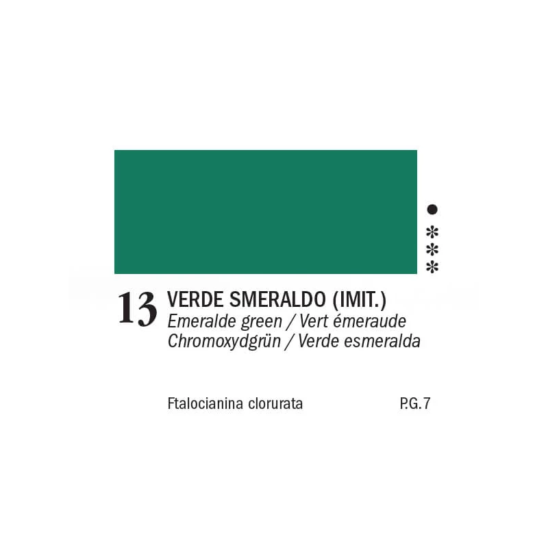 APA Color vopsea acrilică, 150 ml - 13, emerald green
