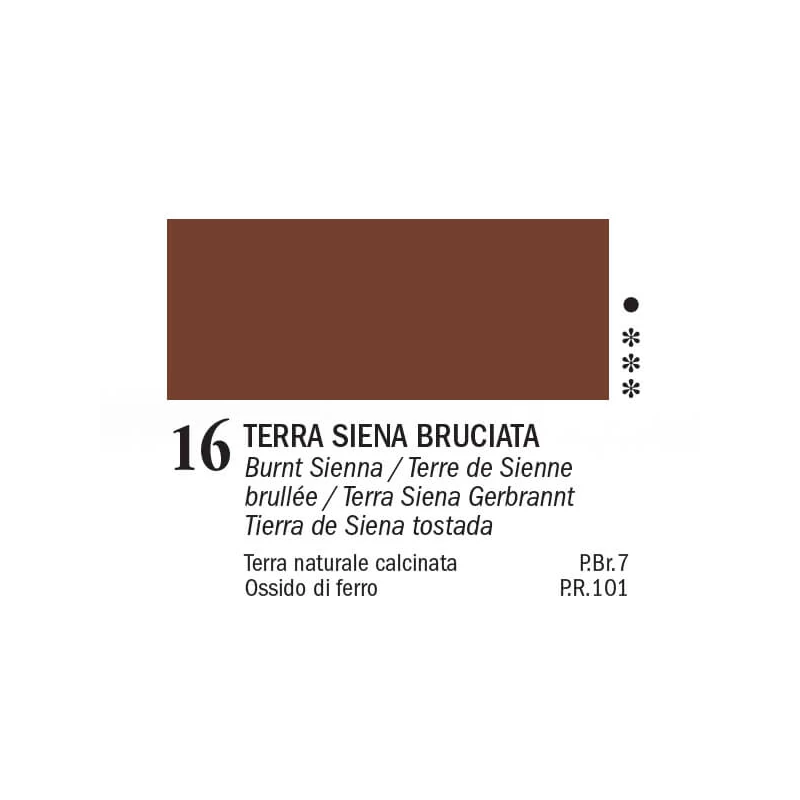 APA Color vopsea acrilică, 150 ml - 16, burnt sienna