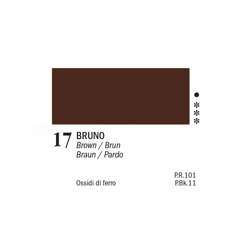 APA Color vopsea acrilică, 150 ml - 17, brown