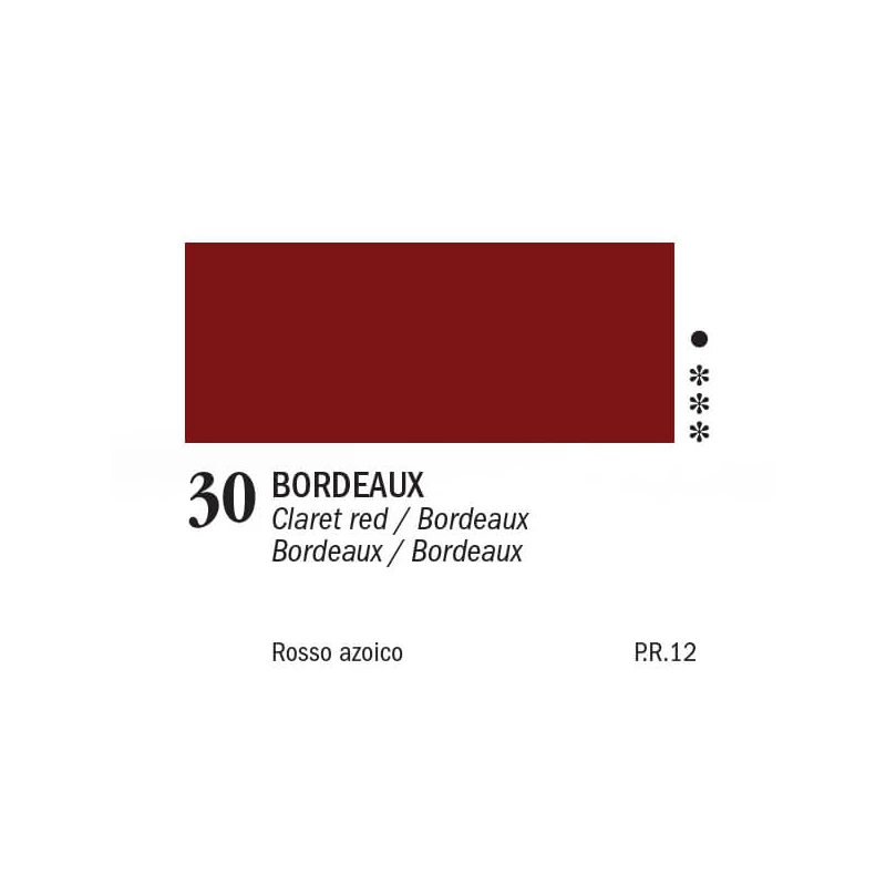 APA Color vopsea acrilică, 150 ml - 30, claret red
