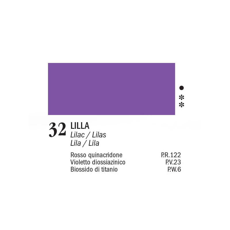 APA Color vopsea acrilică, 150 ml - 32, violet-red shade
