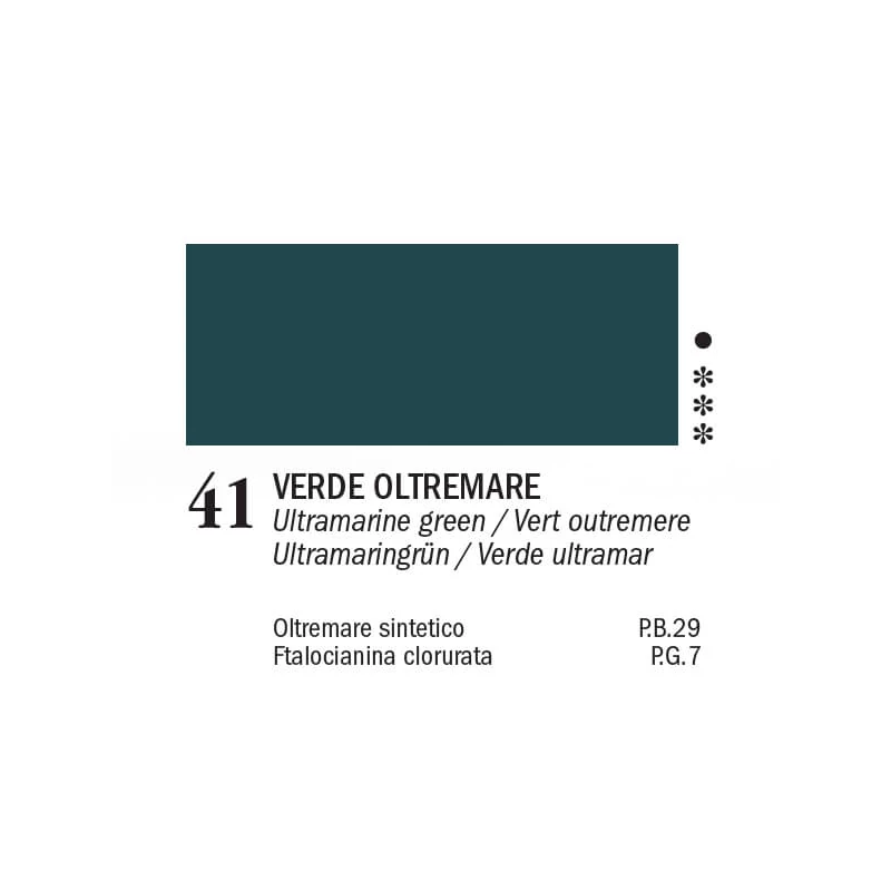 APA Color vopsea acrilică, 150 ml - 41, ultramarine green