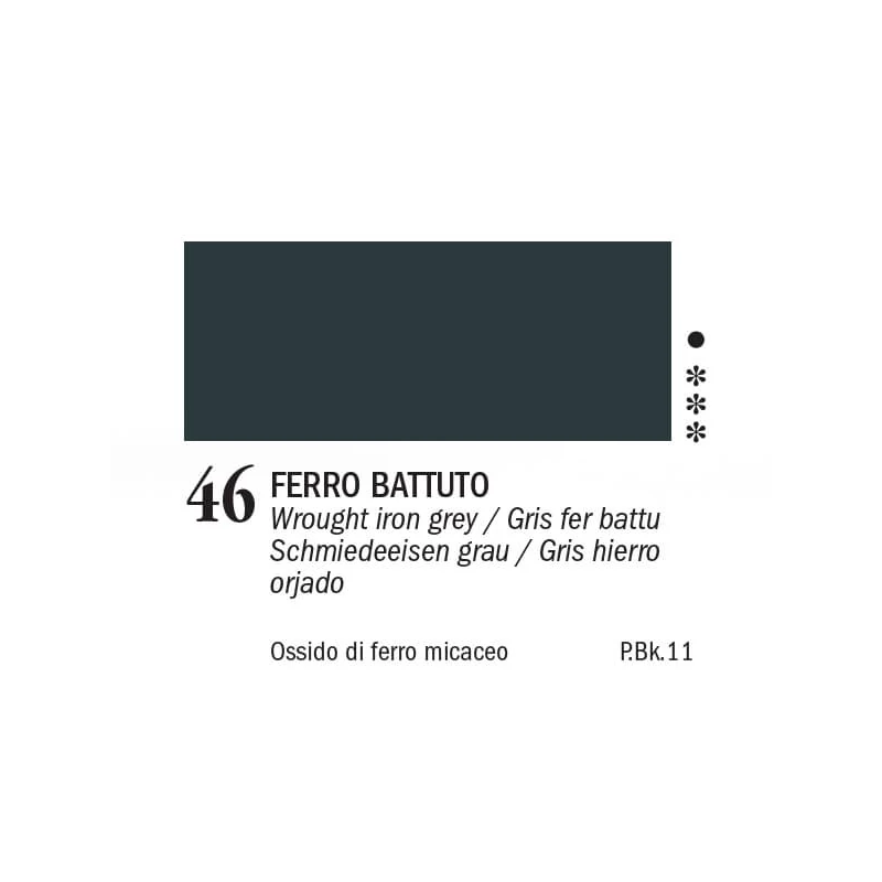 APA Color vopsea acrilică, 150 ml - 46, iron grey