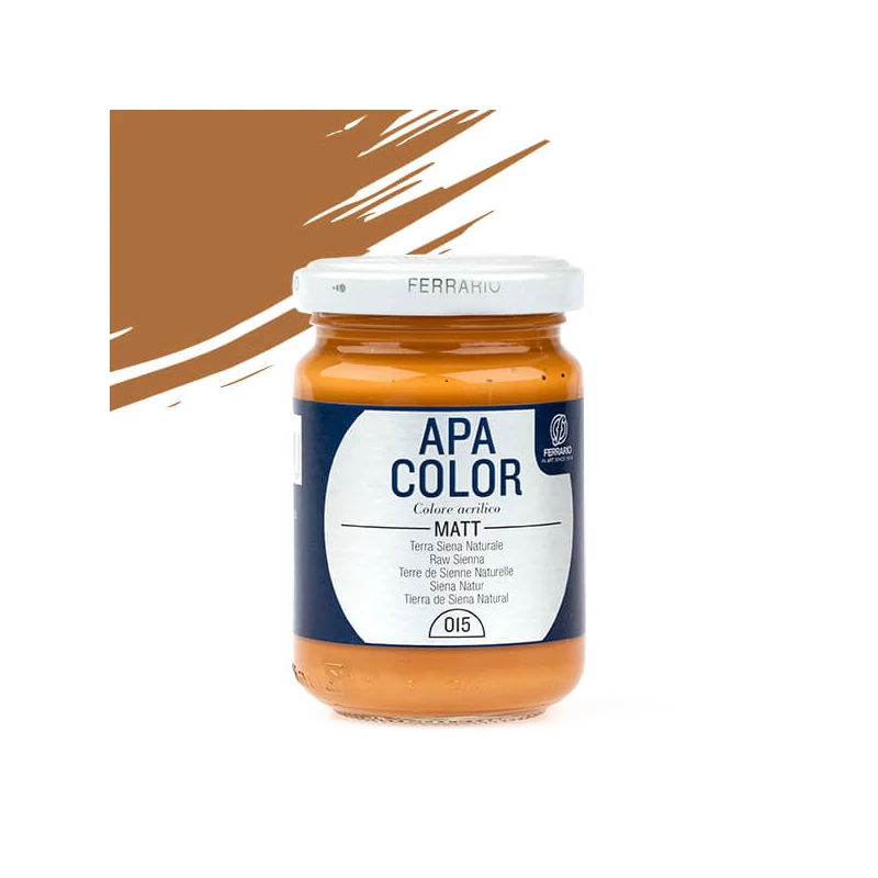 APA Color vopsea acrilică, 150 ml - 15, raw sienna