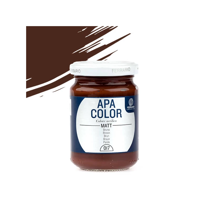 APA Color vopsea acrilică, 150 ml - 17, brown