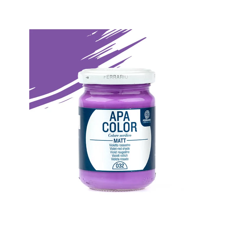 APA Color vopsea acrilică, 150 ml - 32, violet-red shade