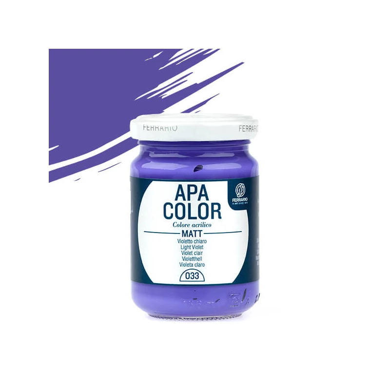 APA Color vopsea acrilică, 150 ml - 33, light violet