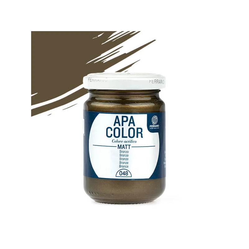 APA Color vopsea acrilică, 150 ml - 48, bronze