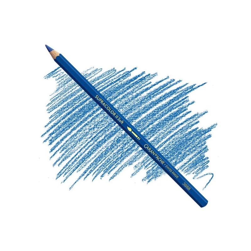 Creioane acuarelă Caran d'Ache Supracolor Soft  - 140, ultramarine