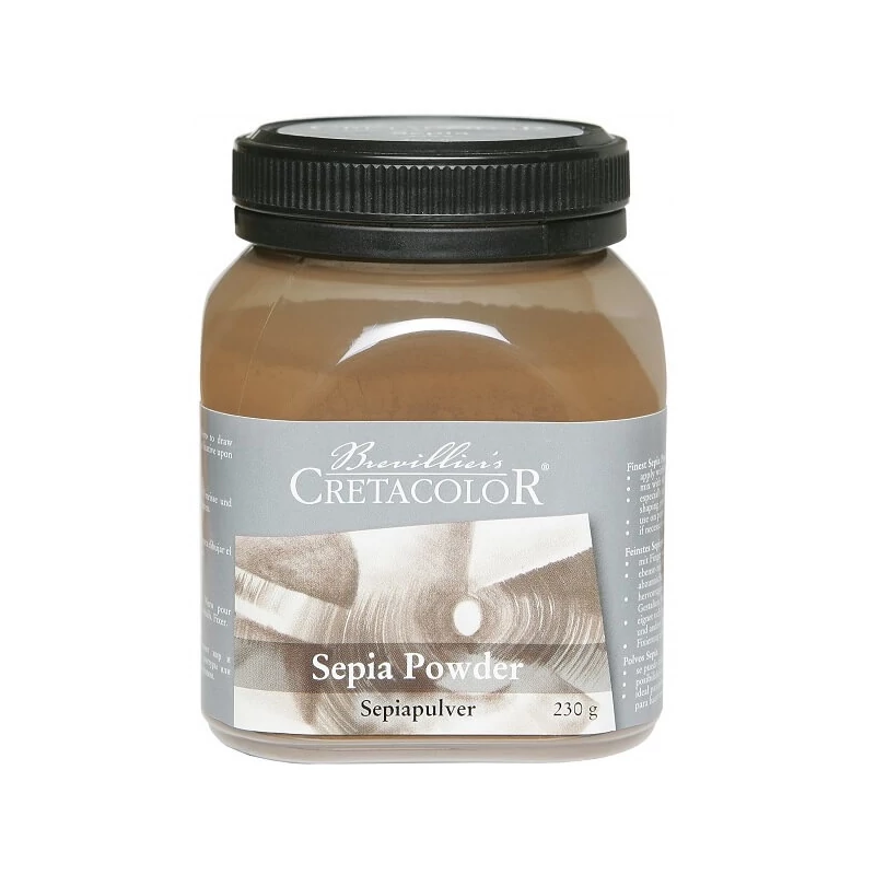 Cretacolor pulbere  sepia, 230 g