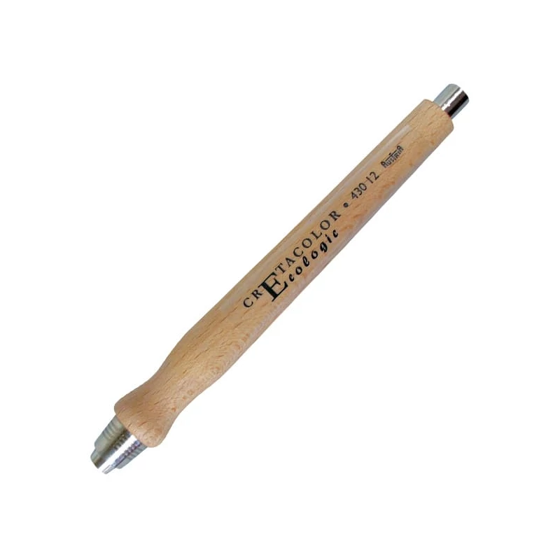 Creion mecanic Cretacolor pentru mina  de 5,6 mm - cilindric, din lemn