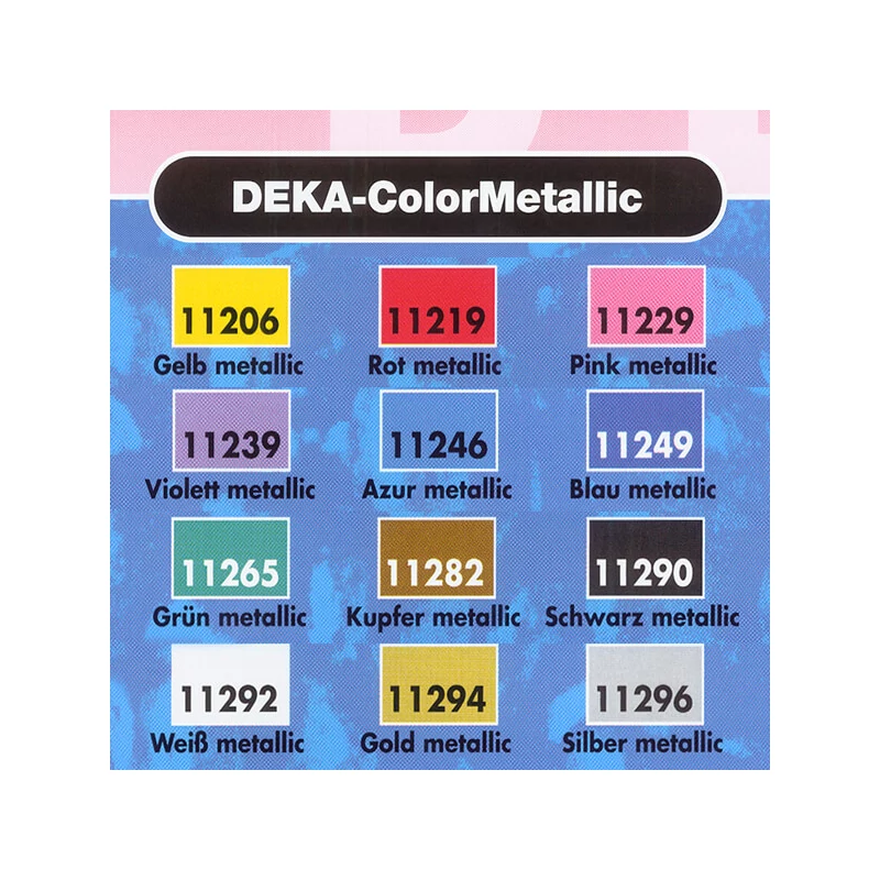 Vopsea acrilică metalizată  Deka Color Metallic 25 ml - 39 violet