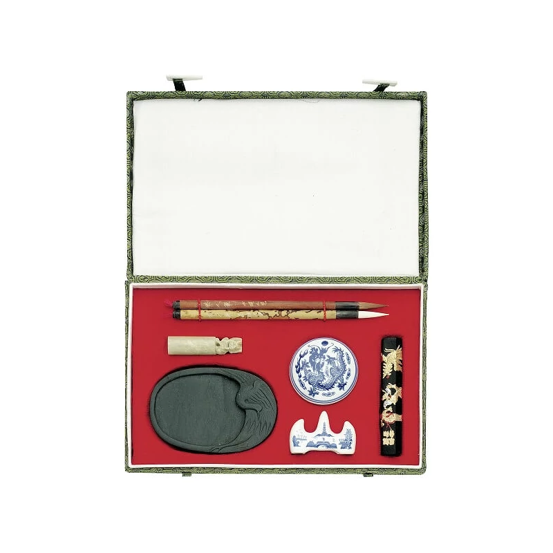 Set cerneală tradițională chinezească, nr. 3, 7 buc