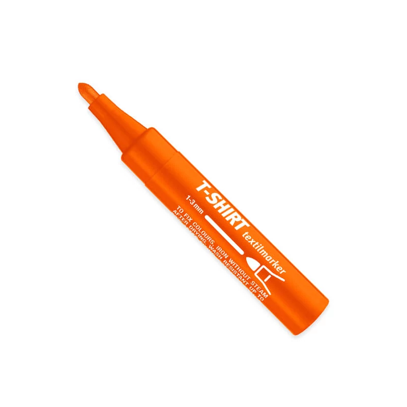 Marker textil  T-Shirt - portocaliu fluor, 35