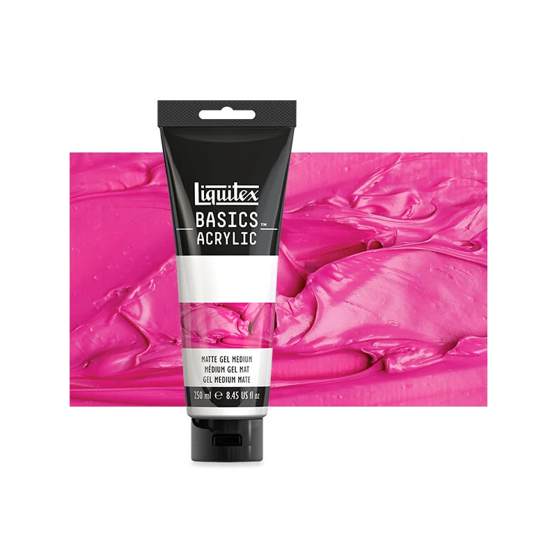Liquitex Basics Matt Gel medium de îngroșare, 250 ml - mat
