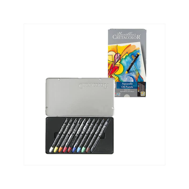 Set crete acuarelă Cretacolor Aqua Stic - 10 buc