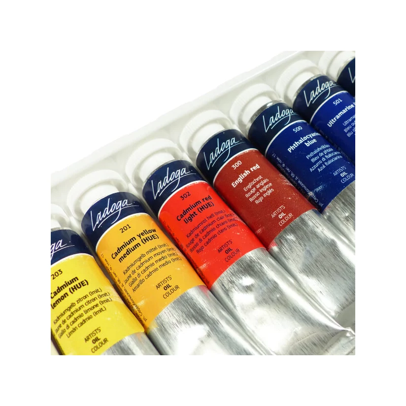 Ladoga Set  Culori ulei - 12x18 ml