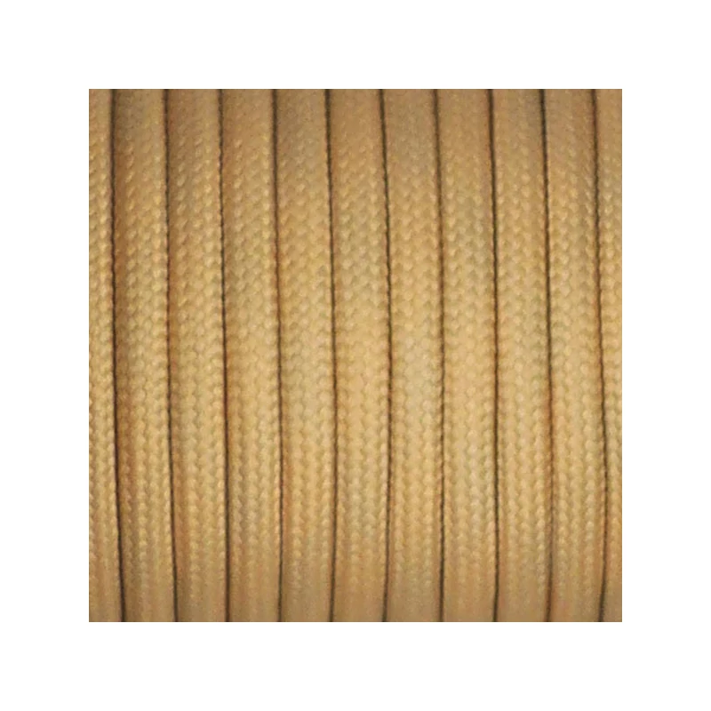 Paracord 550, în metri, 4 mm - nisip