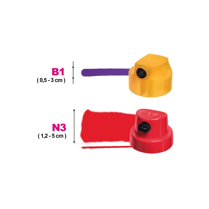 Set duze de pulverizare pentru vopsea spray Pinty Plus Home - 2 buc