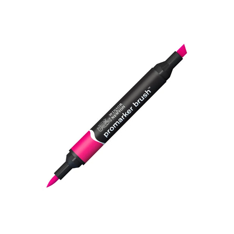 Marker tip pensulă cu alcool cu două vârfuri Promarker Brush - M865, magenta