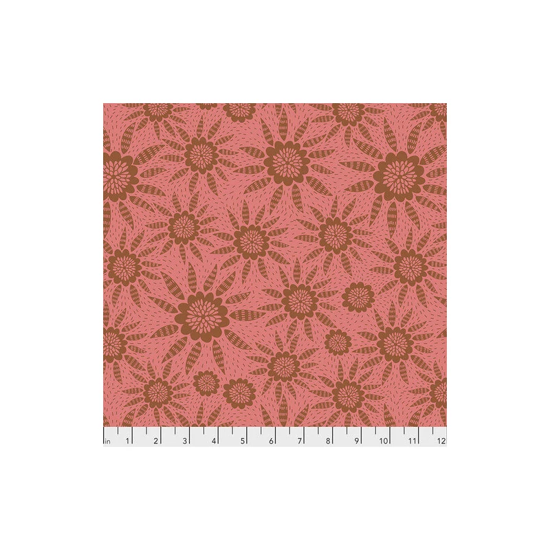 Material Patchwork - Free Spirit - Conservatory 010CORAL