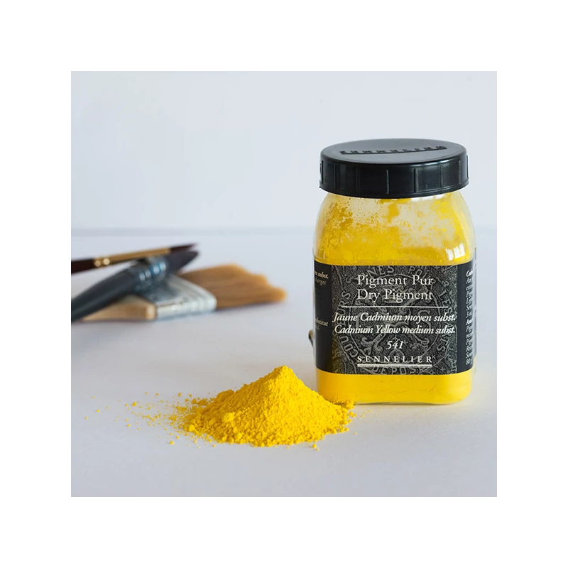 Pigment Sennelier  - 541, cadmium yellow medium subs., 80 g