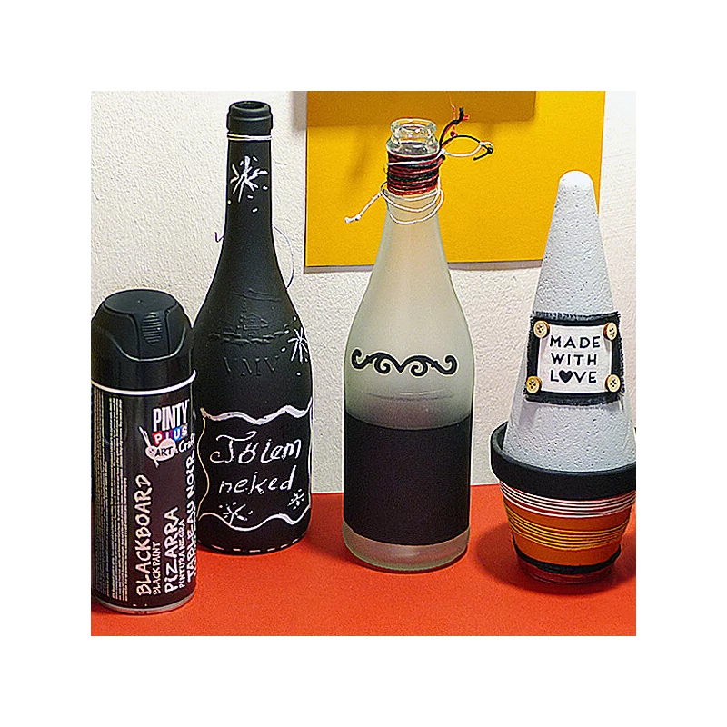 Spray de vopsea Blackboard, Pinty Plus Art, 400 ml - negru
