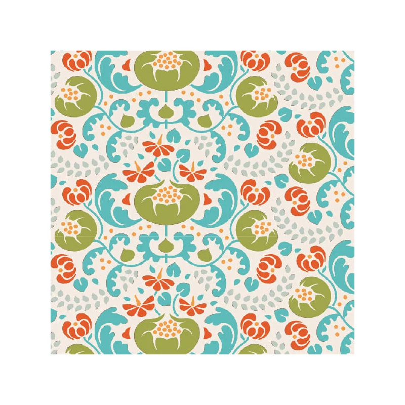 Material patchwork  - Tilda - Lazy Days Mildred green 100179