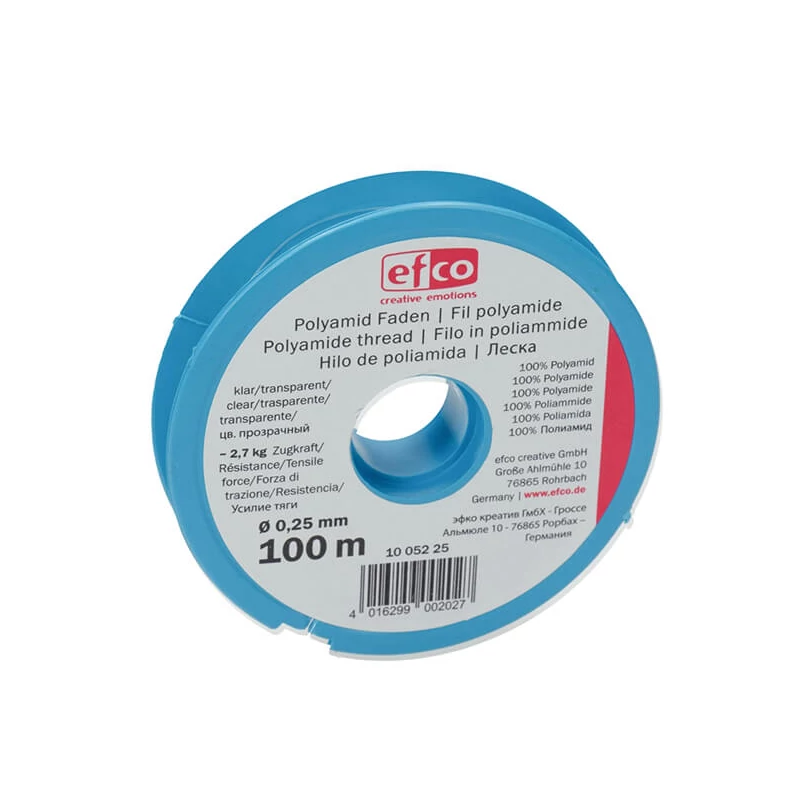 Damil transparent, 100 m - 0,25 mm
