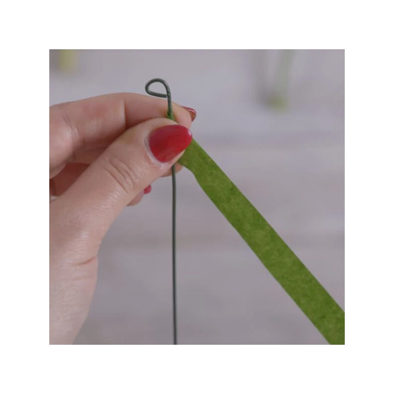 Bandă creponată - verde