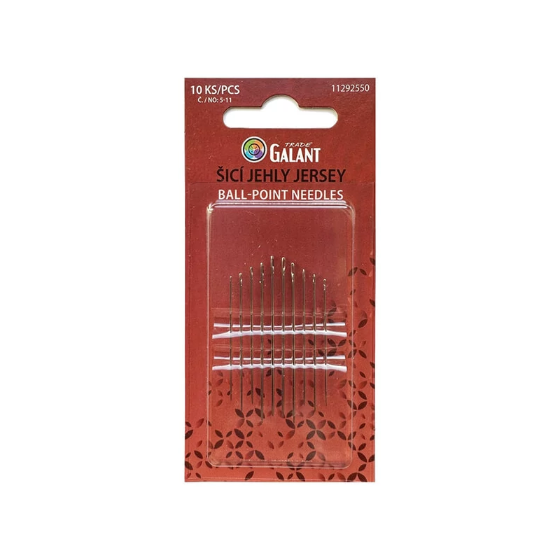 Set ace de cusut - Jersey artizanal, No. 5-11, 10 buc