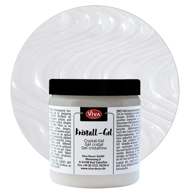Pastă de cristal, 250 ml - transparent
