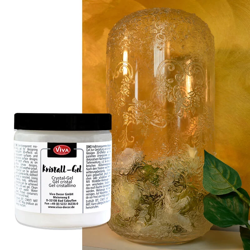 Pastă de cristal, 250 ml - transparent