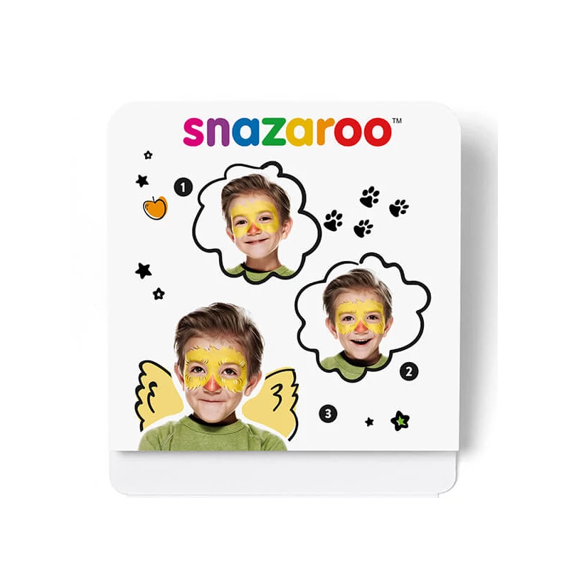 Set de vopsea de față Snazaroo, mini - pui
